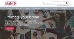 Desktop Screenshot of manospromotions.com